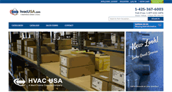 Desktop Screenshot of hvacusa.com