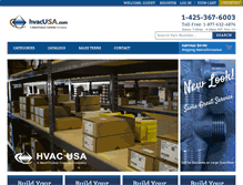 Tablet Screenshot of hvacusa.com